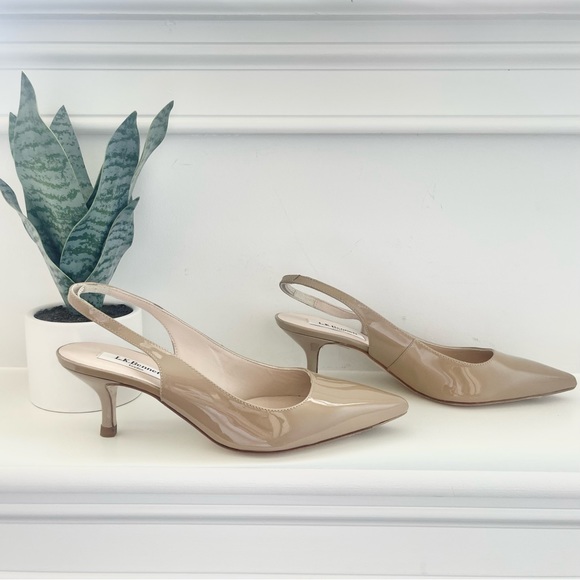 LK Bennett Shoes - NWB LK Bennett Bree Slingback Kitten Heel Pump